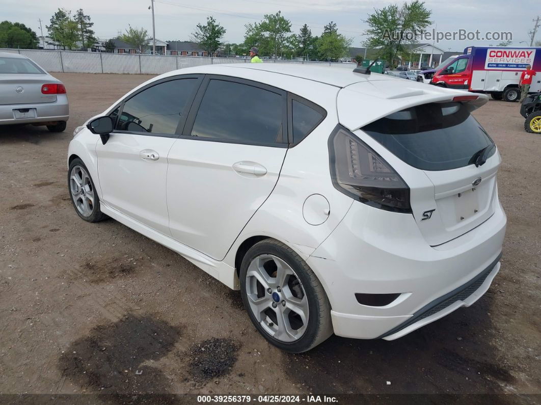 2017 Ford Fiesta St White vin: 3FADP4GX0HM150129