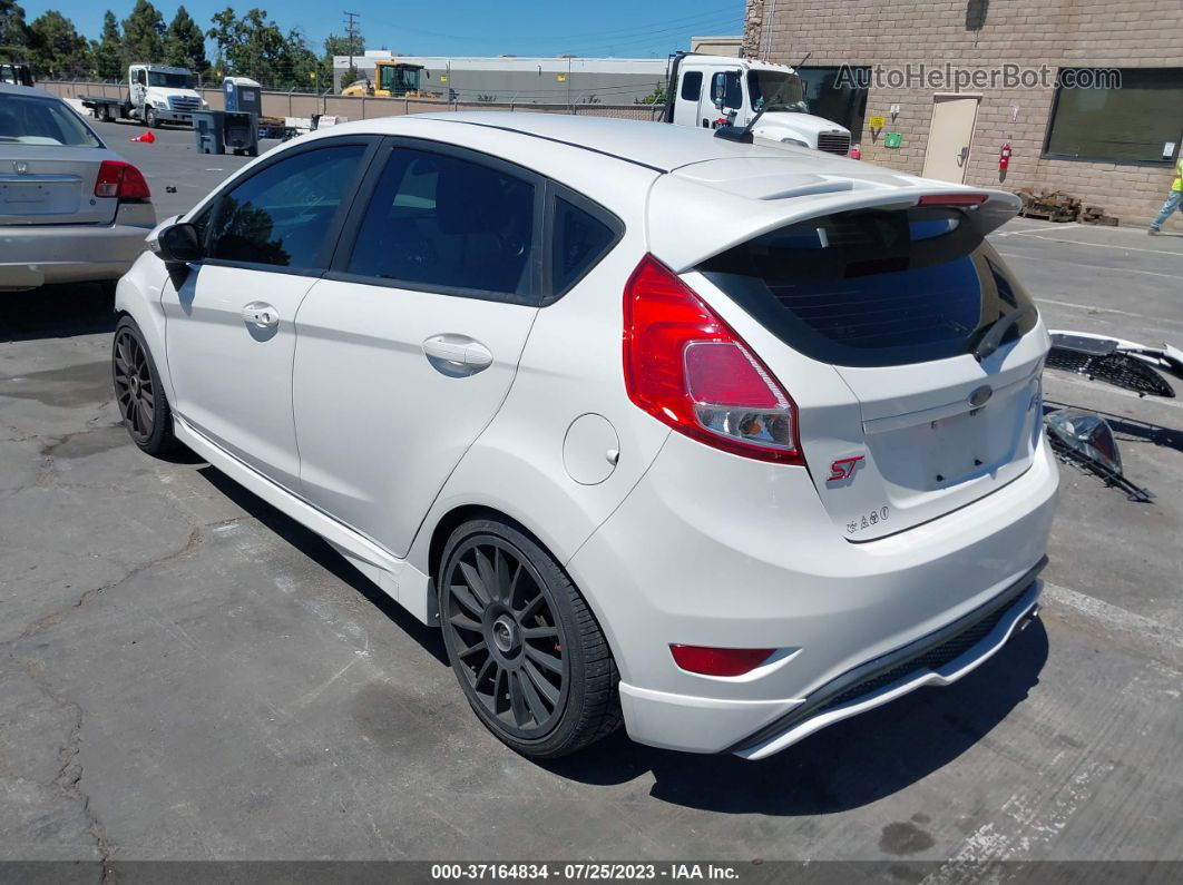 2019 Ford Fiesta St Белый vin: 3FADP4GX0KM139980