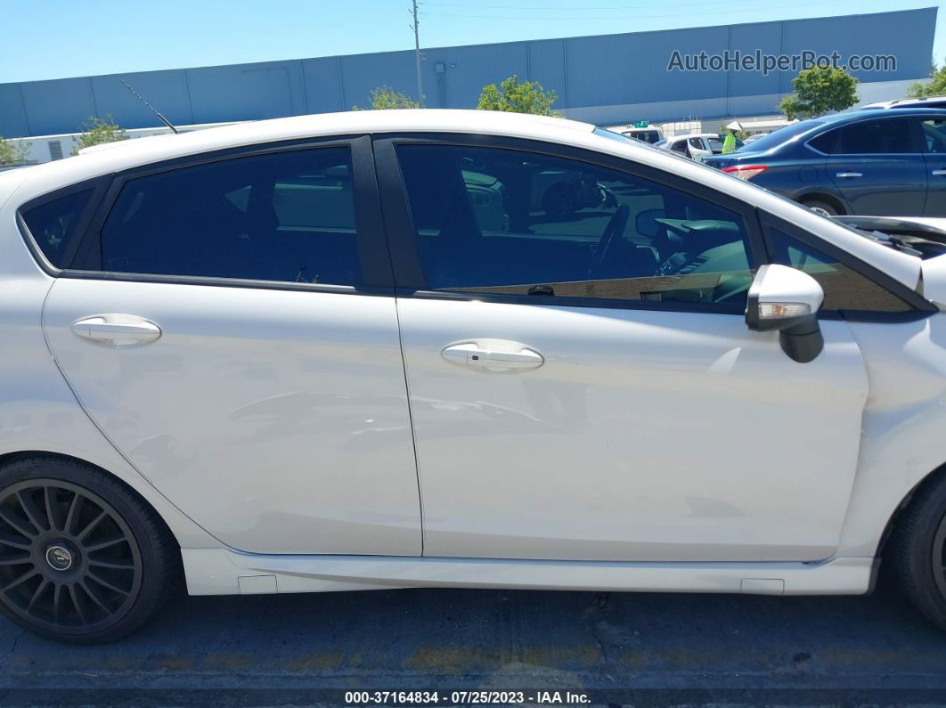 2019 Ford Fiesta St White vin: 3FADP4GX0KM139980