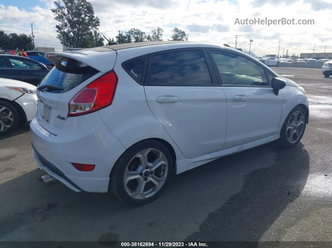 2015 Ford Fiesta St Белый vin: 3FADP4GX1FM176333