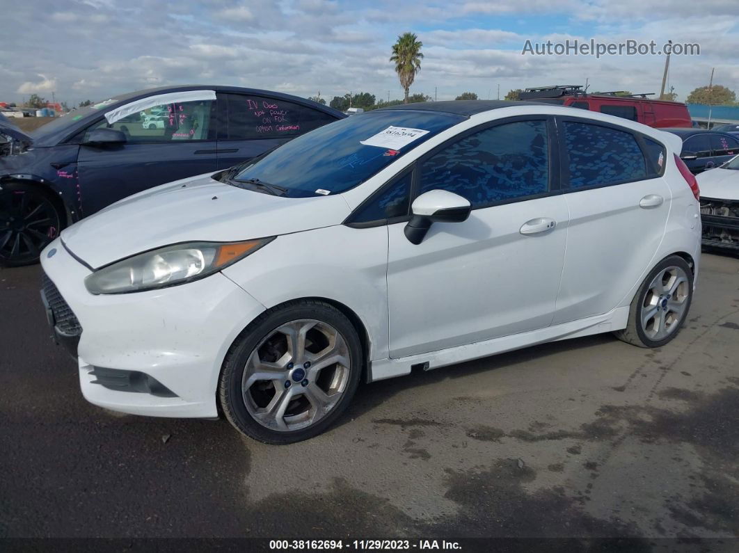 2015 Ford Fiesta St White vin: 3FADP4GX1FM176333