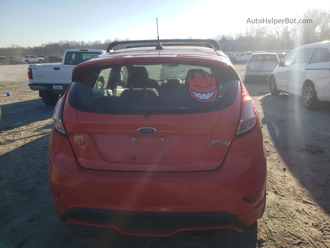 2015 Ford Fiesta St Orange vin: 3FADP4GX1FM202381