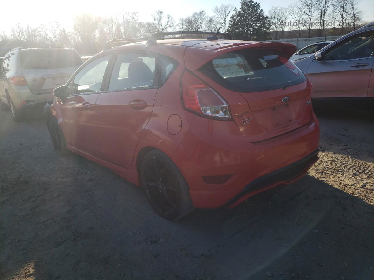 2015 Ford Fiesta St Orange vin: 3FADP4GX1FM202381