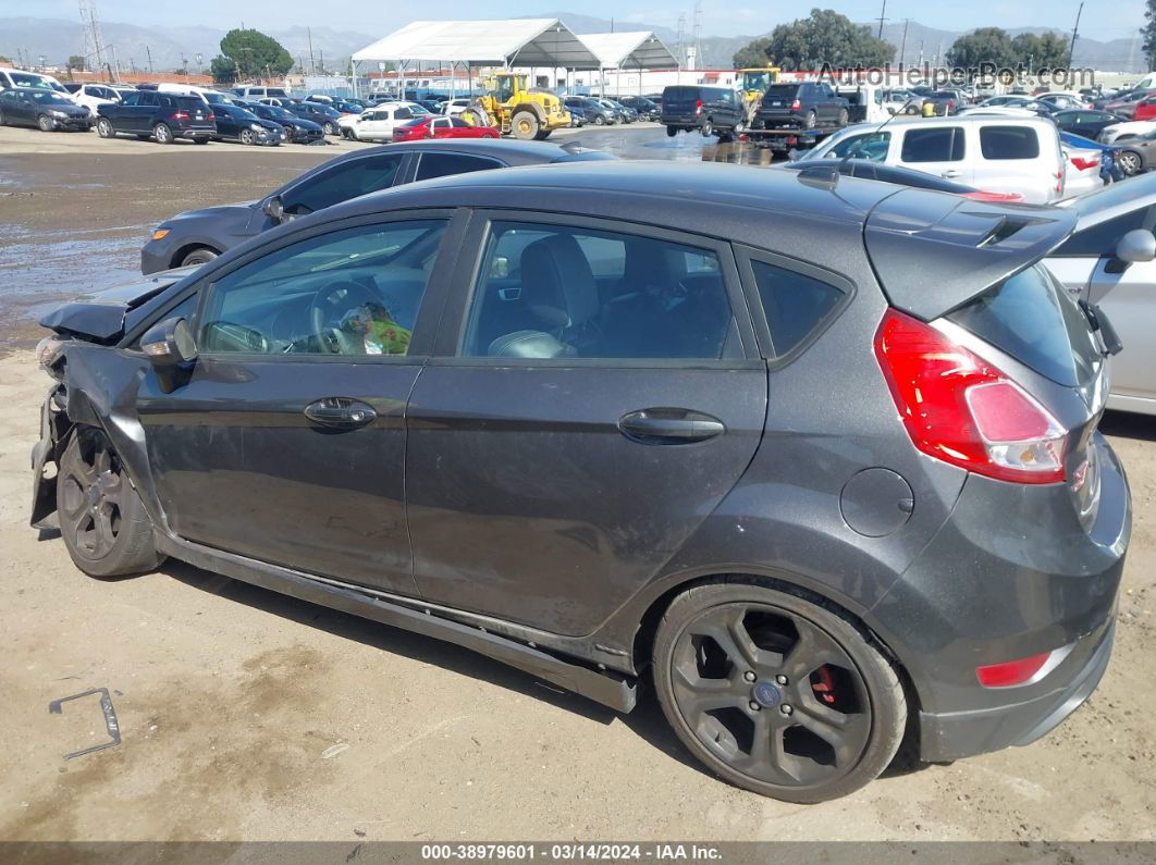 2017 Ford Fiesta St Gray vin: 3FADP4GX1HM153539