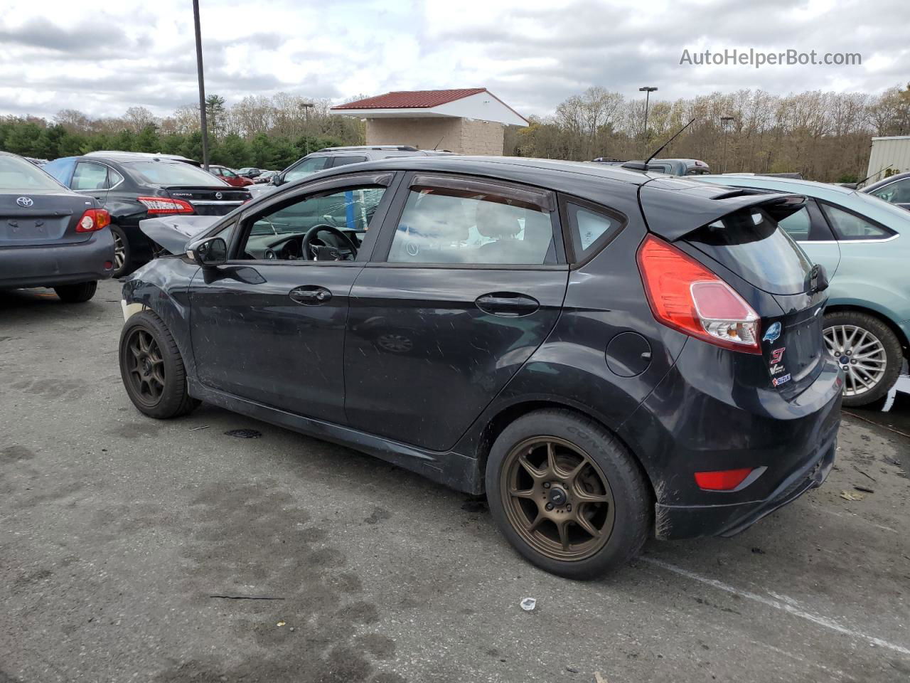 2015 Ford Fiesta St Black vin: 3FADP4GX2FM170962