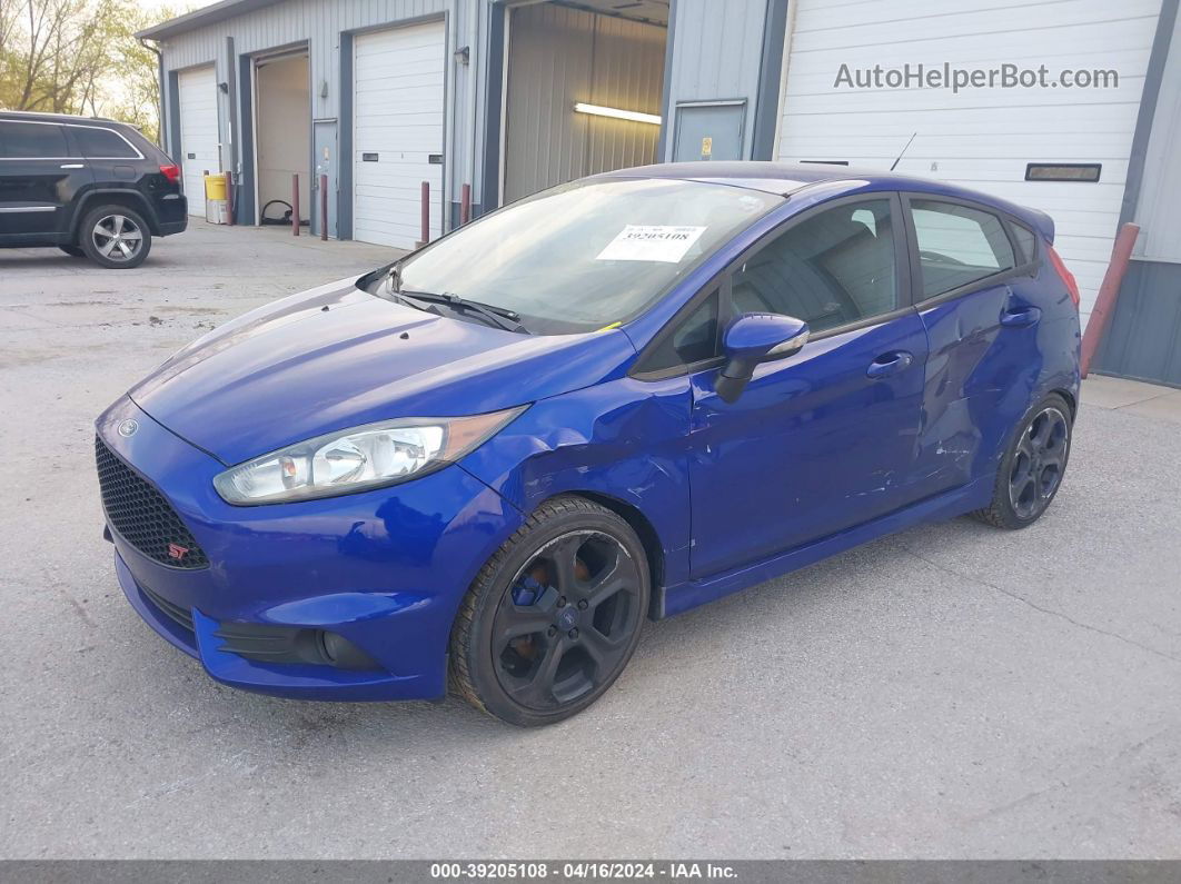 2015 Ford Fiesta St Blue vin: 3FADP4GX3FM132995