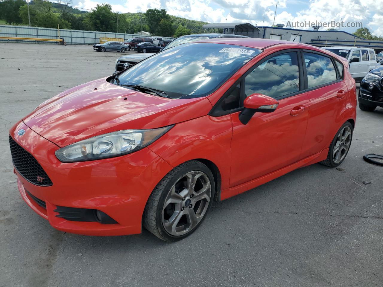 2015 Ford Fiesta St Red vin: 3FADP4GX3FM146301