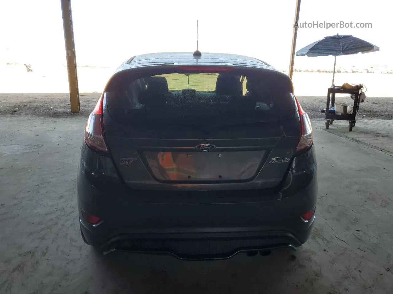 2017 Ford Fiesta St Charcoal vin: 3FADP4GX3HM157737