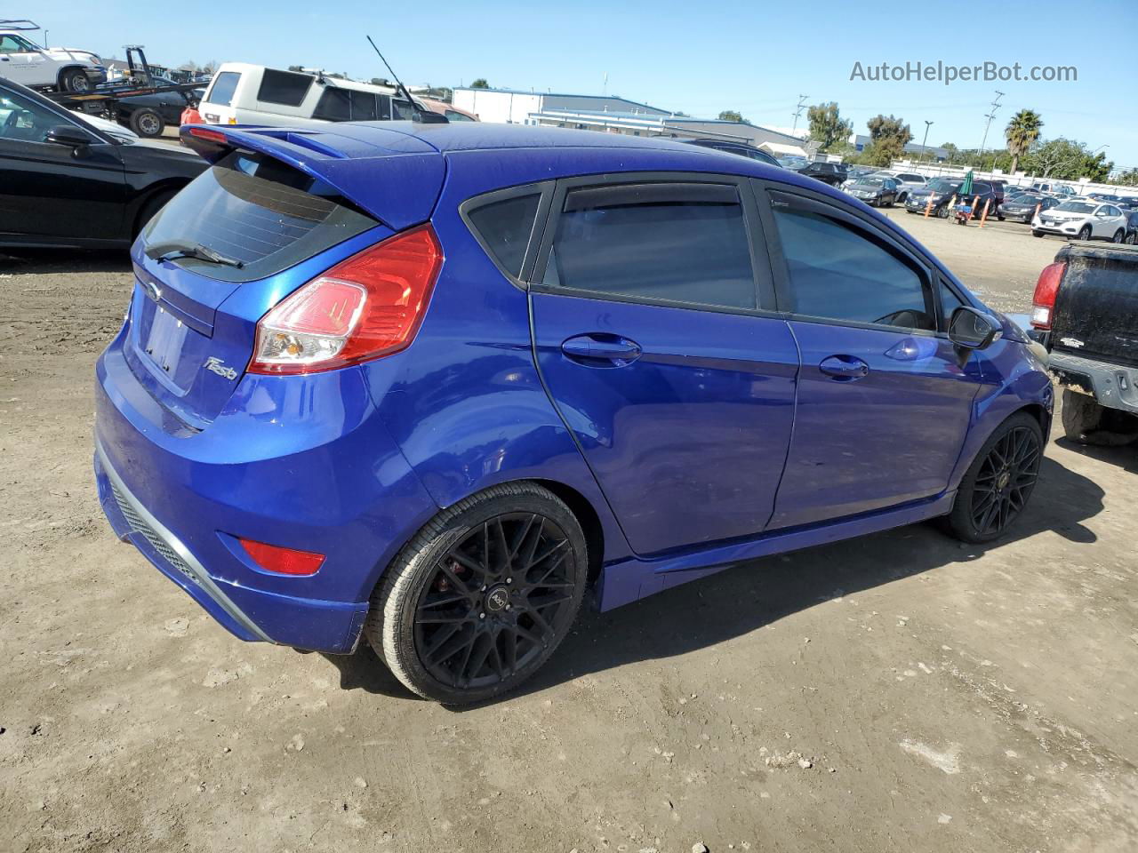 2015 Ford Fiesta St Blue vin: 3FADP4GX5FM172320