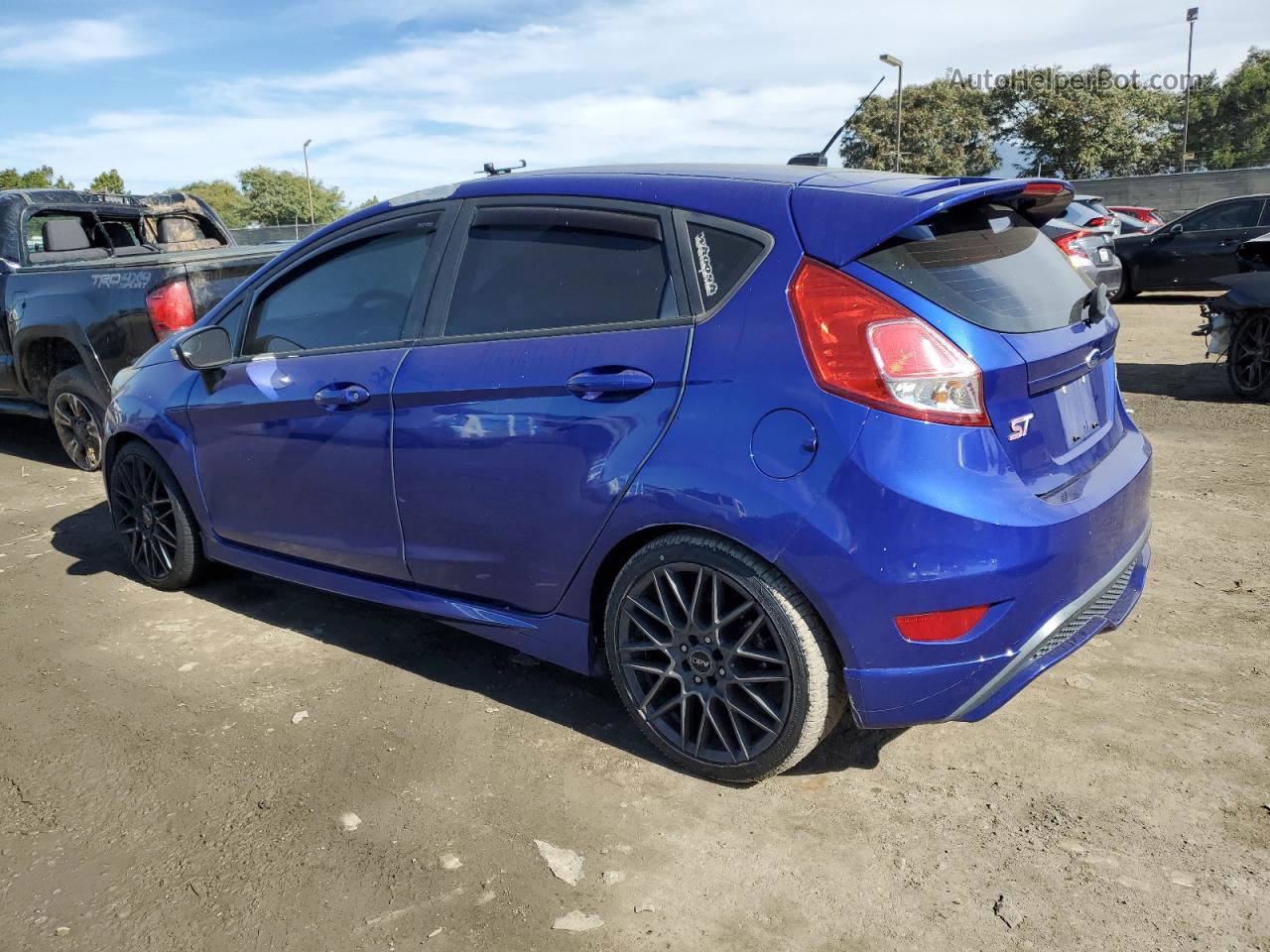 2015 Ford Fiesta St Blue vin: 3FADP4GX5FM172320