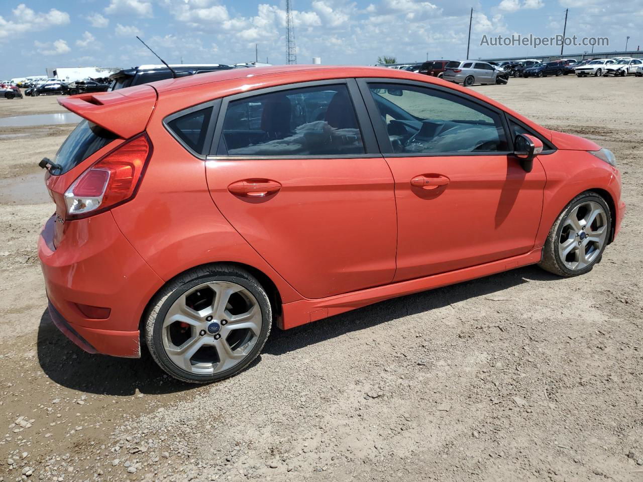 2015 Ford Fiesta St Red vin: 3FADP4GX6FM175923