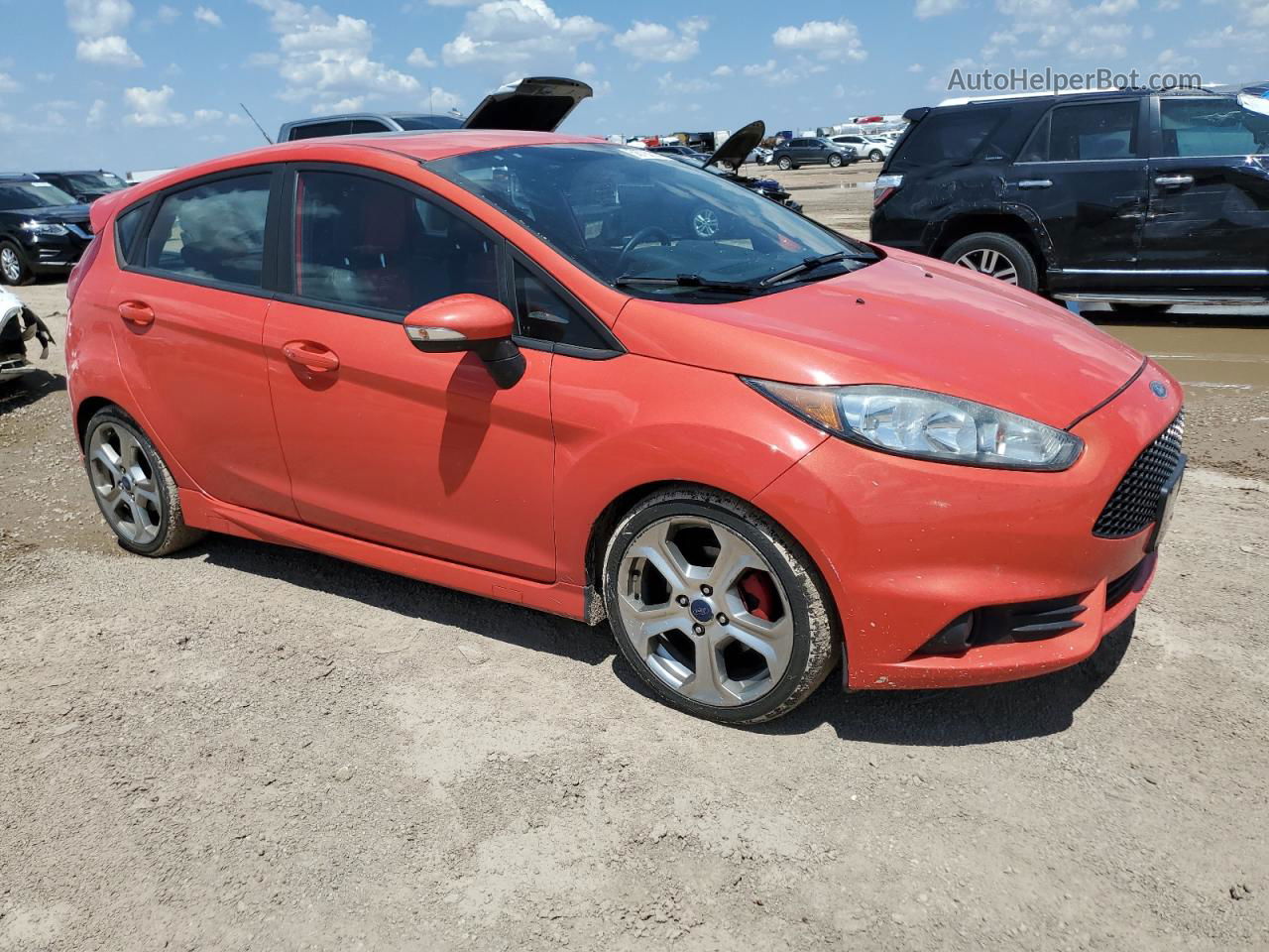 2015 Ford Fiesta St Red vin: 3FADP4GX6FM175923