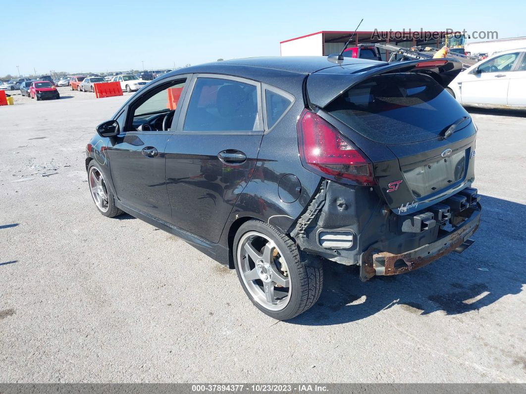 2015 Ford Fiesta St Black vin: 3FADP4GX6FM220911