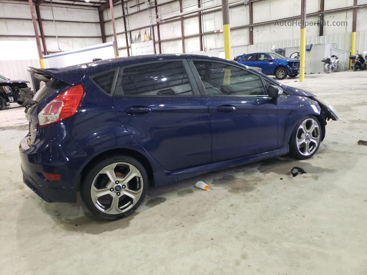 2016 Ford Fiesta St Blue vin: 3FADP4GX6GM198149