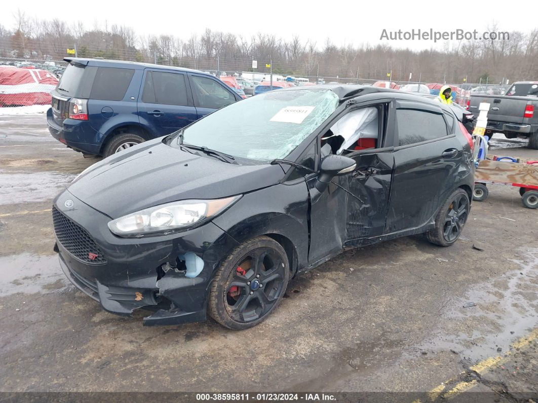 2016 Ford Fiesta St Black vin: 3FADP4GX7GM164138