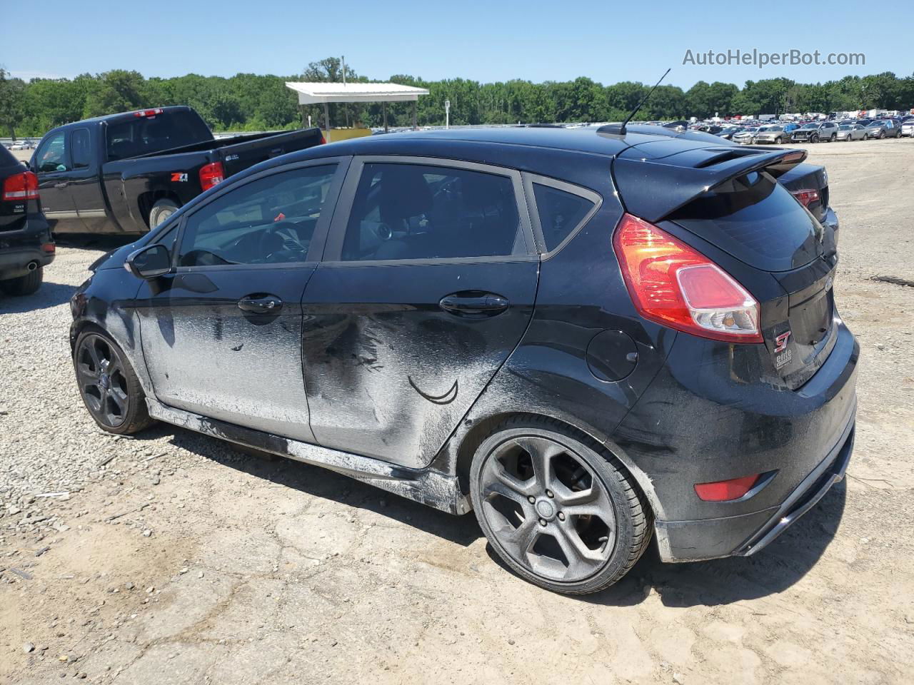 2019 Ford Fiesta St Black vin: 3FADP4GX7KM158722