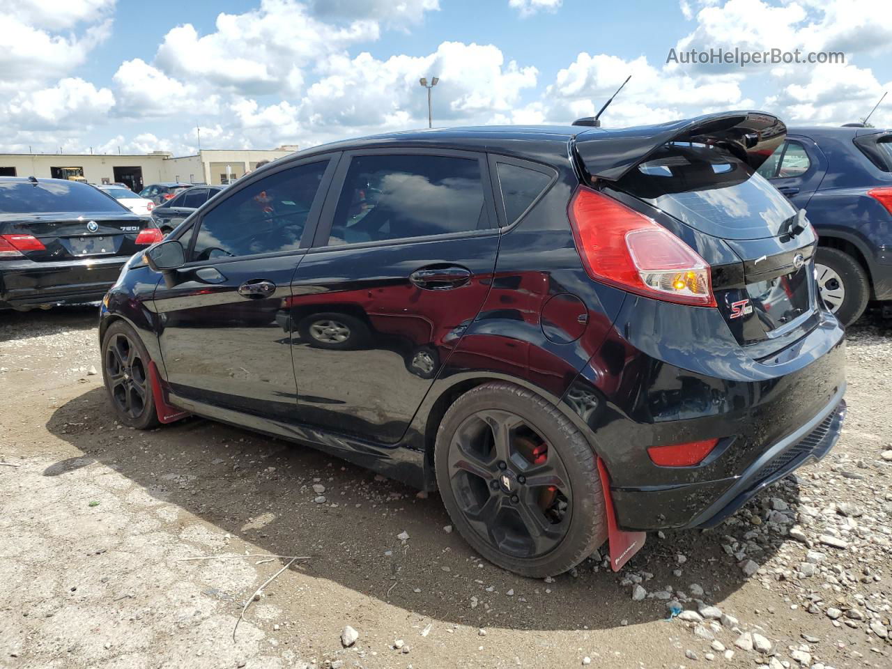 2019 Ford Fiesta St Black vin: 3FADP4GX7KM162396