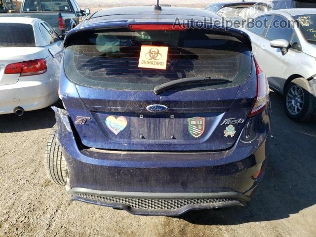 2016 Ford Fiesta St Черный vin: 3FADP4GX8GM142553