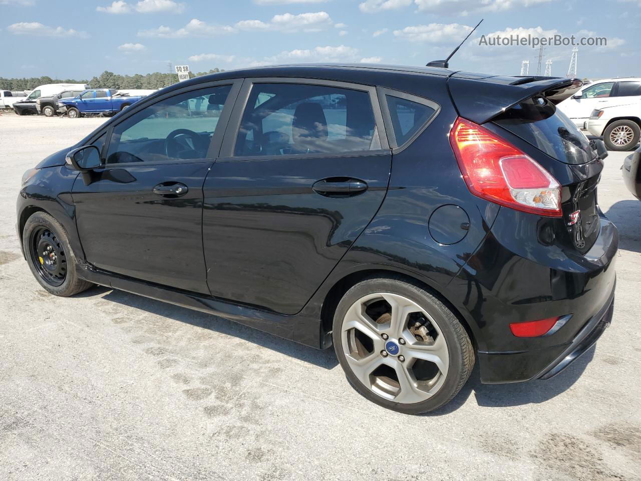 2017 Ford Fiesta St Black vin: 3FADP4GX8HM146376