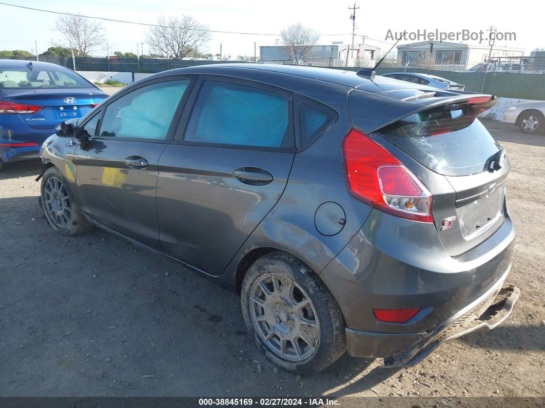 2017 Ford Fiesta St Gray vin: 3FADP4GXXHM172168