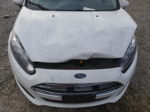 2015 Ford Fiesta S Белый vin: 3FADP4TJ0FM138223