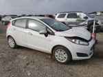 2015 Ford Fiesta S White vin: 3FADP4TJ0FM138223