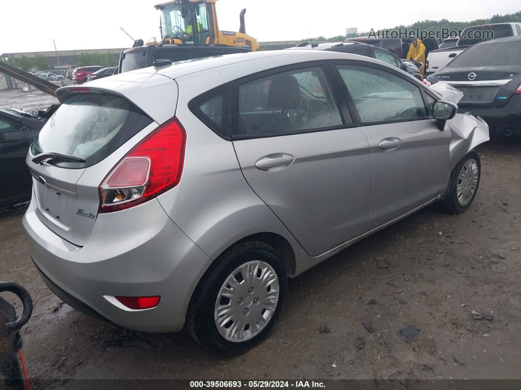 2016 Ford Fiesta S Silver vin: 3FADP4TJ0GM104140