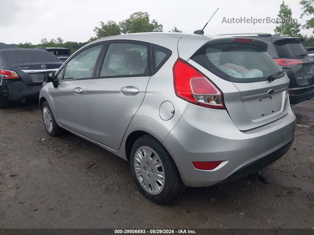 2016 Ford Fiesta S Silver vin: 3FADP4TJ0GM104140