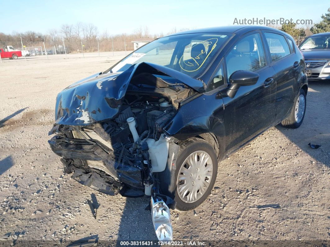 2016 Ford Fiesta S Black vin: 3FADP4TJ0GM171403