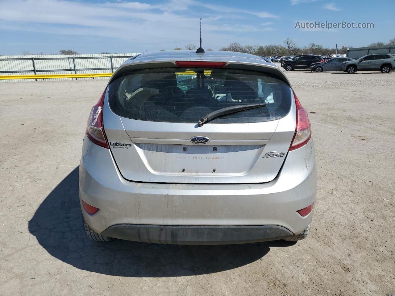 2016 Ford Fiesta S Silver vin: 3FADP4TJ1GM115082