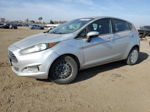 2015 Ford Fiesta S Silver vin: 3FADP4TJ2FM217389