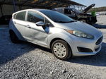 2016 Ford Fiesta S Silver vin: 3FADP4TJ2GM136359