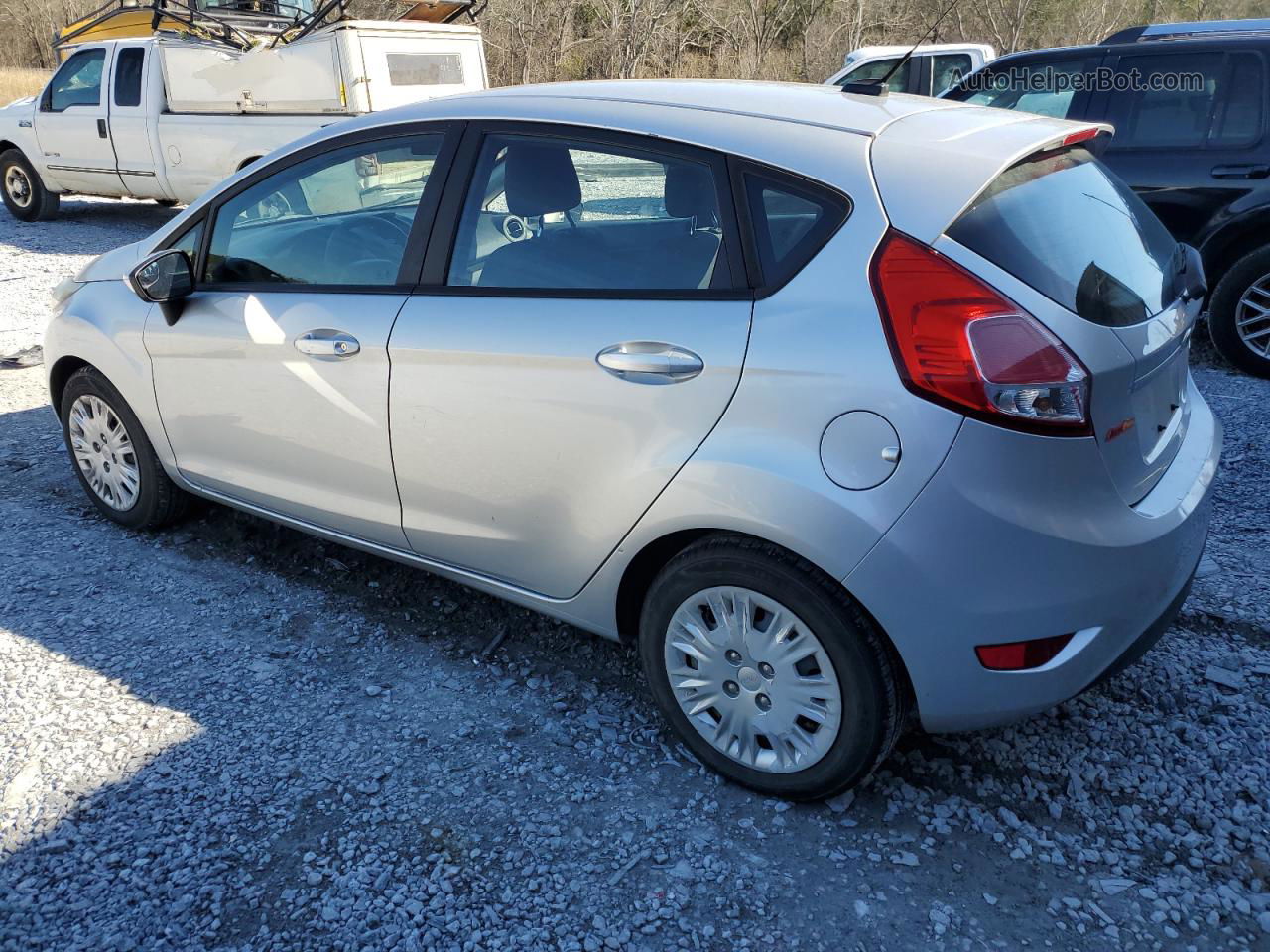 2016 Ford Fiesta S Silver vin: 3FADP4TJ2GM136359