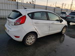 2017 Ford Fiesta S White vin: 3FADP4TJ2HM129624