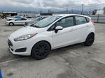 2015 Ford Fiesta S Белый vin: 3FADP4TJ3FM195791