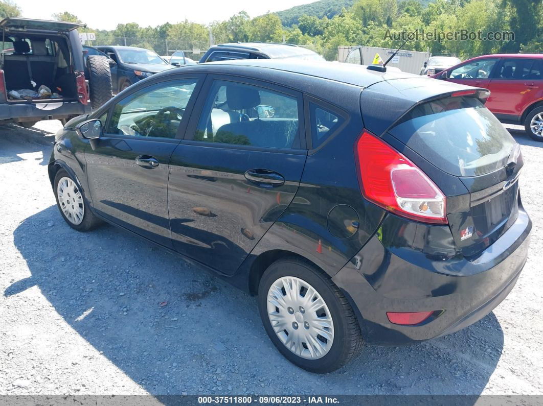 2016 Ford Fiesta S Black vin: 3FADP4TJ3GM171332