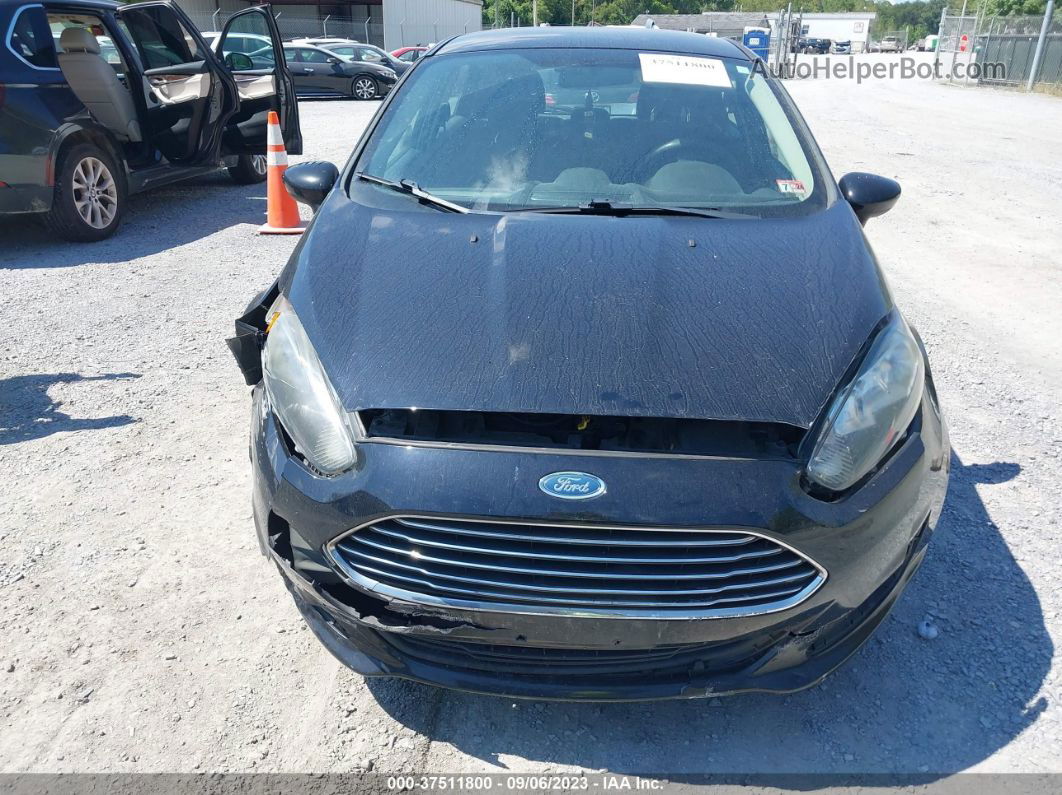 2016 Ford Fiesta S Черный vin: 3FADP4TJ3GM171332