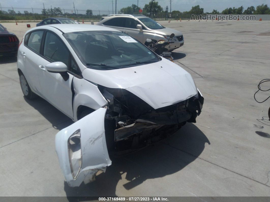 2016 Ford Fiesta S White vin: 3FADP4TJ3GM171783