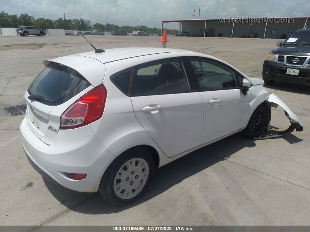 2016 Ford Fiesta S White vin: 3FADP4TJ3GM171783