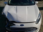 2015 Ford Fiesta S White vin: 3FADP4TJ6FM222112