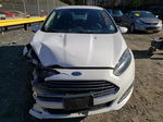 2015 Ford Fiesta S White vin: 3FADP4TJ6FM222112