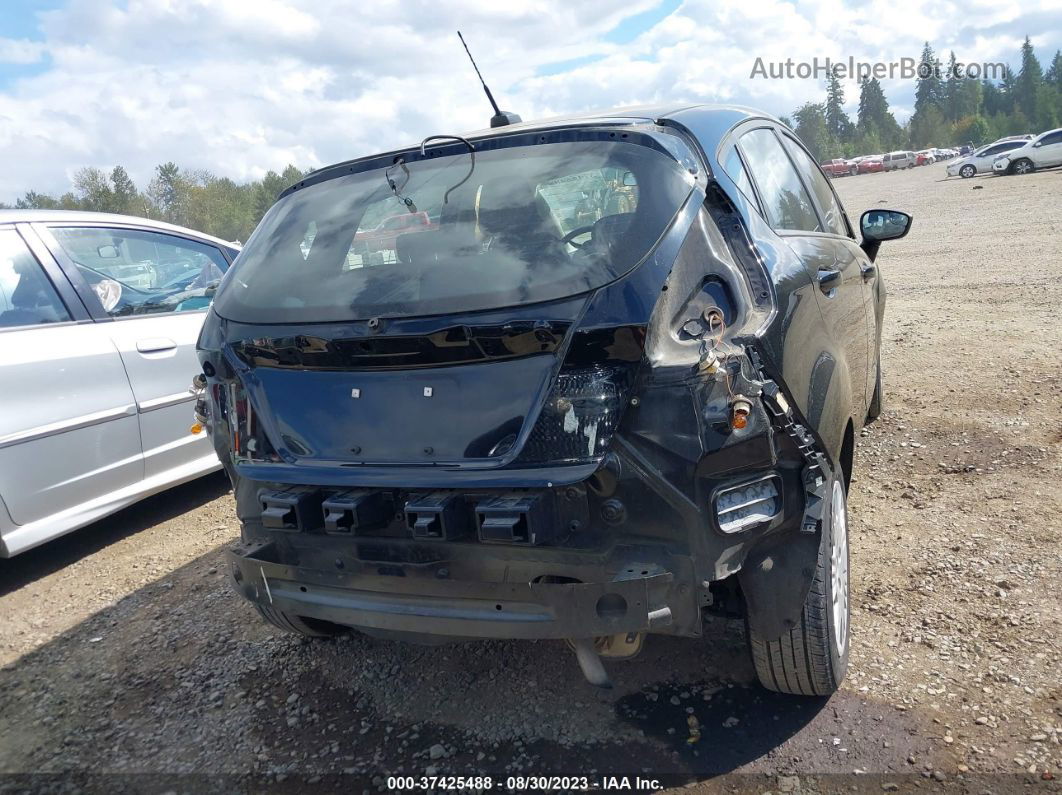 2017 Ford Fiesta S Black vin: 3FADP4TJ6HM172251