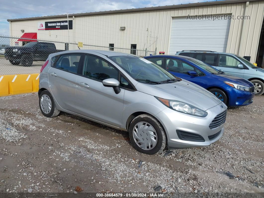 2016 Ford Fiesta S Silver vin: 3FADP4TJ7GM136342