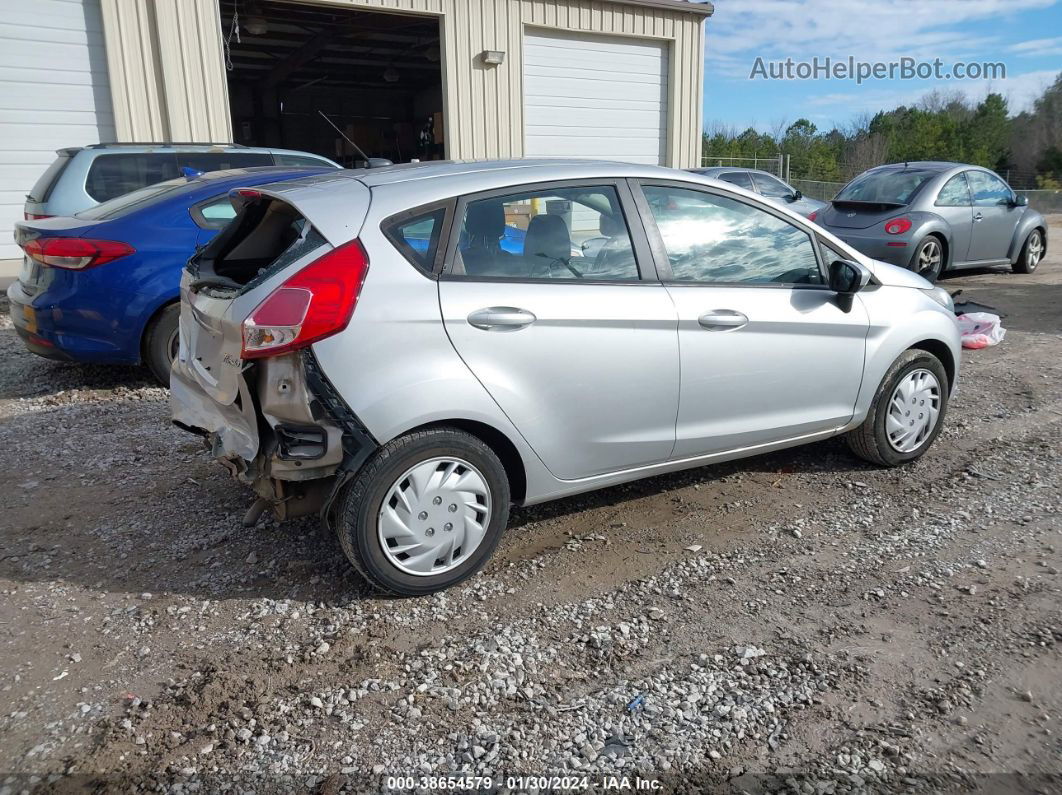 2016 Ford Fiesta S Silver vin: 3FADP4TJ7GM136342