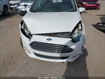 2016 Ford Fiesta S White vin: 3FADP4TJ8GM136334