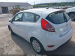 2016 Ford Fiesta S White vin: 3FADP4TJ8GM136334