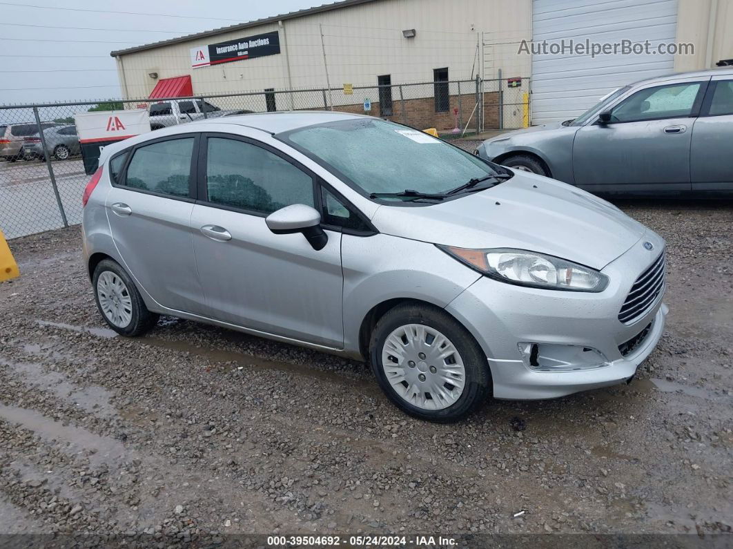 2016 Ford Fiesta S Silver vin: 3FADP4TJ8GM169544