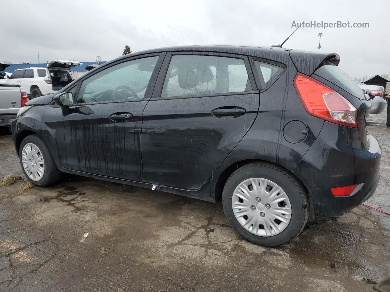 2016 Ford Fiesta S Black vin: 3FADP4TJ8GM173917