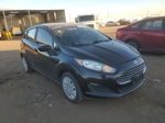 2015 Ford Fiesta S Black vin: 3FADP4TJ9FM121405