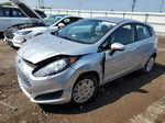 2015 Ford Fiesta S Silver vin: 3FADP4TJ9FM181944